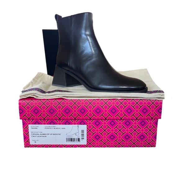 Tory Burch Black Ankle Boots - Picture 4 of 4